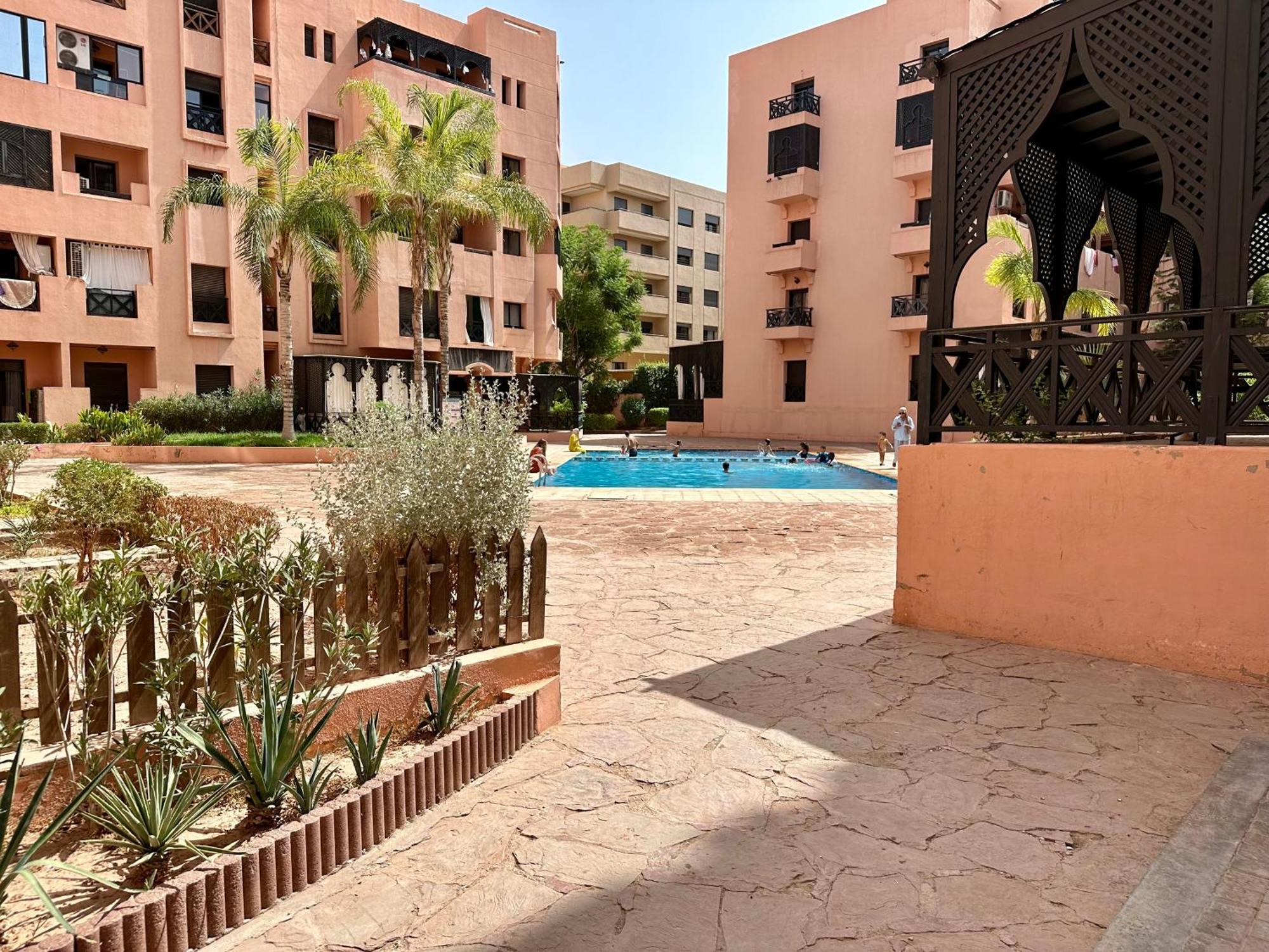 Oasis De Detente Avec Terrasse Et Vue Sur Piscine Маракеш Екстериор снимка