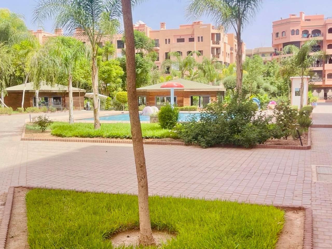 Oasis De Detente Avec Terrasse Et Vue Sur Piscine Маракеш Екстериор снимка