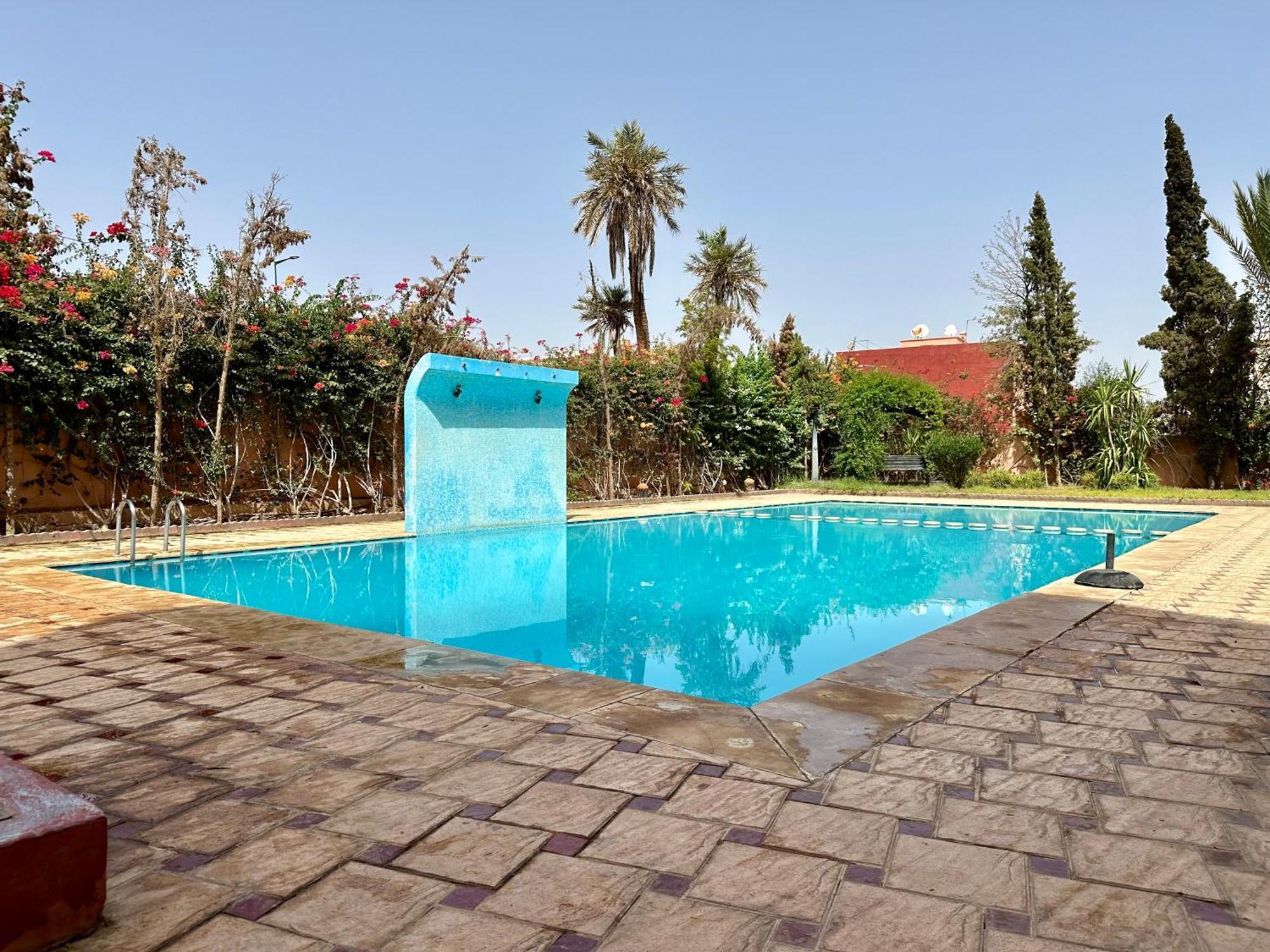 Oasis De Detente Avec Terrasse Et Vue Sur Piscine Маракеш Екстериор снимка